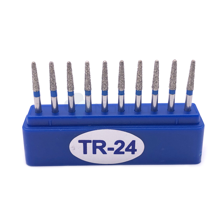 Dental FG Diamond burs 10pcs Per pack TR-24