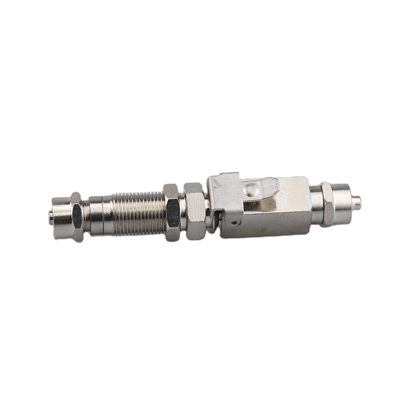 Stainless Steel Dental Woodpecker Air Water Quick Connector For Ultrasonic Scaler 
